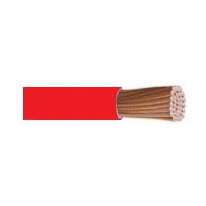 Polycab 10 Sqmm, 1 core Fr Pvc Ins. Copper Flexible Cable Red  (100 Meters)