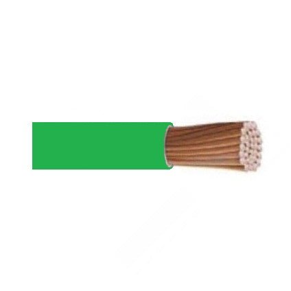 Polycab 16 Sqmm Single core Pvc Ins. Copper Flexible Frls Cbl Green  (100 Meters)