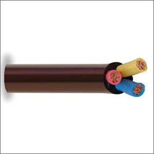 Polycab 16 Sqmm, 3 core Pvc Ins. & Sheathed Copper Flexible Cable Black  (100 Meters)