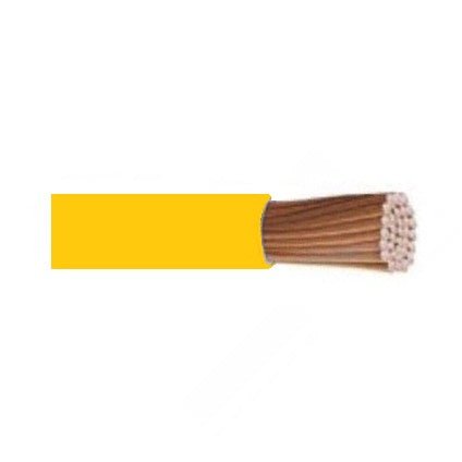 Polycab 25 Sqmm, 1 core Pvc Ins. Copper Flexible Frls Cbl Yellow  (100 Meters)