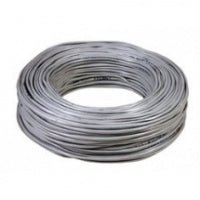 Polycab 4 Sqmm Single core Fr Pvc Ins. Copper Flexible Cable Grey  (100 Meters)