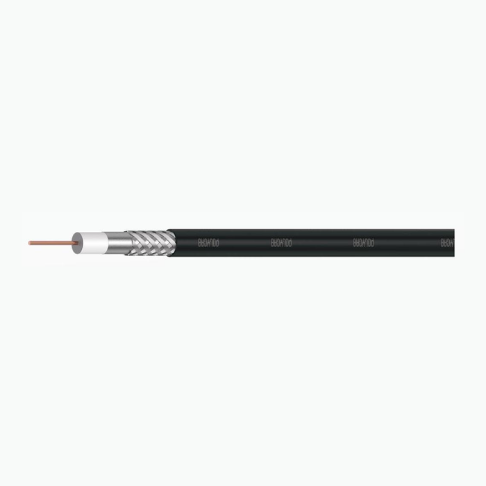 Polycab RG-6 CCS (Length 100 Mtr) PVC Unarmoured Co Axial Cable
