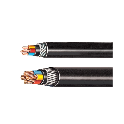 Polycab 4 Sqmm, 4 core A2Xwy Aluminium Xlpe Insu. Armoured Cable 1.1 Kv (1 Meter)