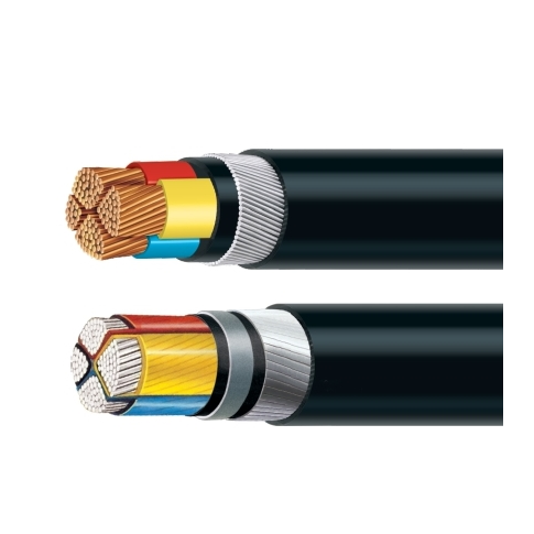 Polycab 35 Sqmm, 4 core 2Xfy Copper Xlpe Insu. Armoured Str Frls Cable 1.1Kv (1 Meter)
