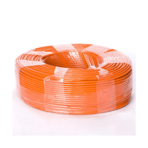 Finolex 1 SQMM SINGLE CORE PVC INS. COPPER FLEXIBLE CABLE ORANGE (100 Meters)
